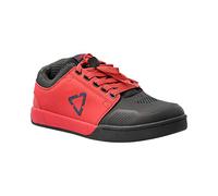 Leatt Mixte 3.0 Flat Chaussure de Cyclisme de Montagne, Rouge Chilli, 40 EU