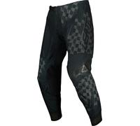 Leatt Moto 4.5 Brushed Pantalon de motocross, noir-gris, taille XS pour homme