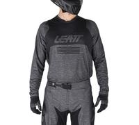 Leatt Moto 4.5 Lite V26 Maillot de motocross, anthracite/noir, Taille 2XL