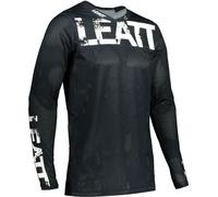 Leatt Moto 4.5 X-Flow Maillot motocross, noir, Taille S