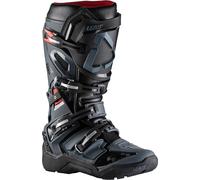 Leatt Moto 5.5 Flexlock Enduro Bottes motocross, noir-gris, taille 43 pour homme