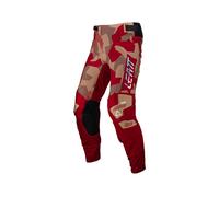 LEATT MOTO 5.5 I.K.S RUBYSTONE PANTALON RED/BROWN CAMO TAILLE L