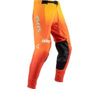 Leatt Moto 5.5 I.K.S V26 Pantalons de motocross, orange/jaune, Taille S