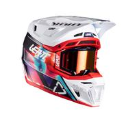 LEATT Moto Helmet Kit 8.5 - V26 | Blue/red | S 55-56cm - 1026000301