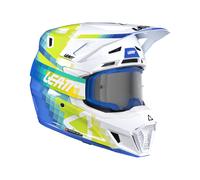 LEATT Moto Kit 7.5 Helmet - V26 | Blue | L 59-60cm - 1026000353