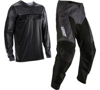 Leatt Moto Ride Kit 3.5 V26 Ensemble maillot et pantalon de motocross, Noir/Anthracite, Taille L