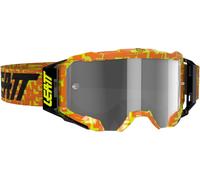 Leatt Motocross Lunettes Velocity 5.5 Anti Fog , Neon Orange