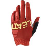 Leatt MTB 1.0 GripR Gants de bicyclette de dames, Rouge, Taille S