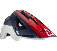 Leatt MTB 4.0 All Mountain Casque de vélo, Rouge, Taille L (59-63)
