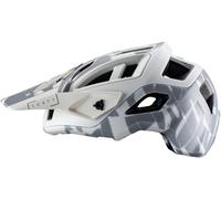 Leatt MTB All Mountain 3.0 Camo Casque de vélo, Blanc, Taille L (59-63)