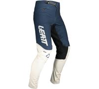 Leatt MTB Gravity 4.0 Pantalon de vélo pour enfants, bleu/blanc, Taille L