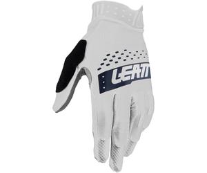 Leatt MTB GripR 1.0 Steel Gants de vélo pour enfants, Blanc, Taille L