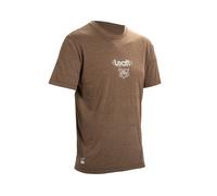Leatt MTB Jersey Gravity 1.0 in Tencel fabric L Man Brown 5025020123
