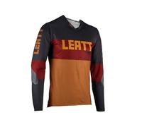 Leatt MTB Jersey Gravity 4.0 with long sleeve and reinforced elbow