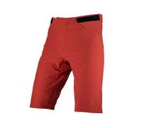 Short vtt leatt mtb trail 3 0 lava rouge