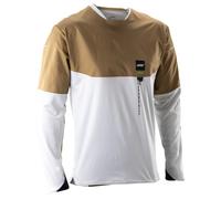 Leatt - MTB Trail 6.0 L/S Jersey Cargo - Maillot de cyclisme - S - brass brown