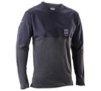 Leatt - MTB Trail 6.0 L/S Jersey Cargo - Maillot de cyclisme - S - ghost black