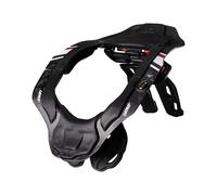 LEATT Neck Collar 6.5 Carbon | Black/white | L/xl - 1026010011