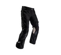 Leatt ADV MultiTour 5.5, pantalon textile imperméable Court XXL Noir/Or Noir/Or