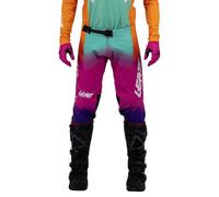 Leatt Pantalon moto 5.5 I.K.S. V26 Pinata textile Taille M Fuchsia/Turquoise/Mauve/Orange