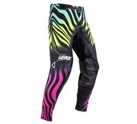Leatt Pantalon motocross 5.5 I.K.S. V26 Tiger Noir/Turquoise/Fuchsia/Jaune néon XL Homme