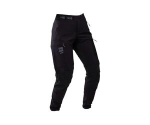 Leatt Pantalon Technique pour Femme VTT Gravity 4.0 - pour Enduro et Downhill | Noir | S/eu36/uk8/us4