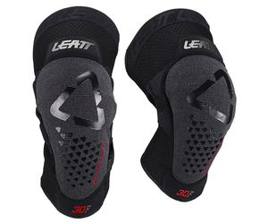 Leatt Protecteur genoux 3DF 5.0 Evo Noir, Paire Noir L unisex