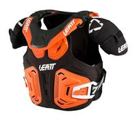 Leatt Fusion 2.0 And Body Protector Junior Neck Protector Orange,Noir S-M