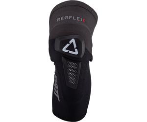 Leatt ReaFlex Hybrid Genouillères pour jeunes, noir, Taille unique