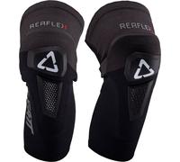 Leatt ReaFlex Hybrid, protège-genoux M Noir Noir