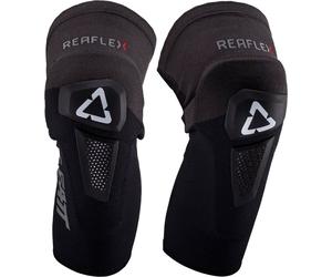 Leatt ReaFlex Hybrid, protège-genoux M Noir Noir