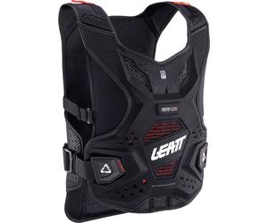 Leatt ReaFlex Plastron pour dames, noir, Taille XXS/XS