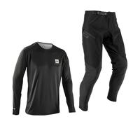 Leatt Maillot manches longues Gravity 1.0 Noir (Ghost Black) M Homme