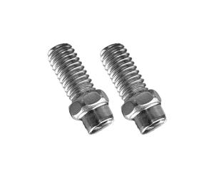 Leatt Studs-40pcs-8mm-Argent Kit de Picots Diamond Studs-40 pièces-8 mm-Argent Unisexe, Noir, Taille Unique