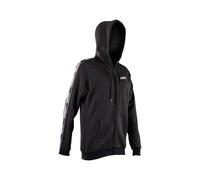 LEATT Tech Sweatshirt with Hood and Full Zip | Black | L/US42/EU52 5026081772