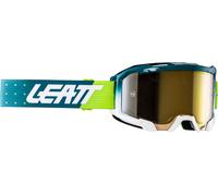 Leatt Velocity 4.5 Iriz Classic 2024 Lunettes de motocross, bleu/jaune, Taille unique