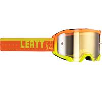 Leatt Velocity 4.5 Iriz CT Lunettes de motocross, jaune/orange, Taille unique