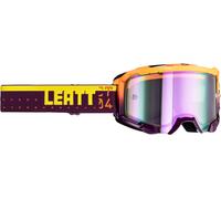 Leatt Velocity 4.5 Iriz CT Lunettes de motocross, pourpre-jaune pour homme
