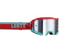 Leatt Velocity 4.5 Iriz CT Lunettes de motocross, Rouge/Bleu, Taille unique