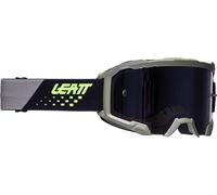Leatt Velocity 4.5 Iriz Dots Lunettes de motocross, Gris/vert, Taille unique