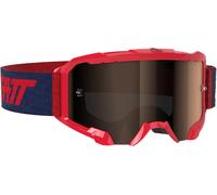 Leatt Velocity 4.5 Iriz Lunettes Motocross, Rouge/Bleu, Taille unique