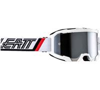 Leatt Velocity 4.5 Iriz White, lunettes miroirs Blanc/Noir/Rouge Argent Réfléchissant Blanc/Noir/Rouge Argent Réfléchissant