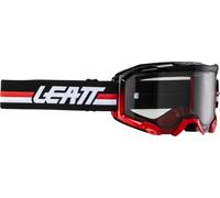 Leatt Velocity 4.5 Stripes 2024 Lunettes de motocross, noir-blanc-rouge pour homme