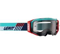Leatt Velocity 5.5 Aqua Light Lunettes de motocross, bleu/rouge, Taille unique