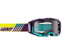Leatt Velocity 5.5 Aqua Light Lunettes de motocross, pourpre-jaune pour homme