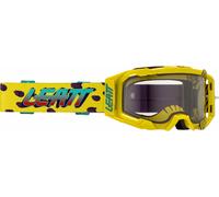 Leatt Velocity 5.5 Cheetah, lunettes de protection Jaune Néon/Mauve/Turquoise/Rouge Net Jaune Néon/Mauve/Turquoise/Rouge Net
