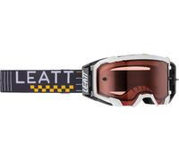 Leatt Masque tout-terrain Velocity 5.5 – Système roll-off – Bleu/Rose CAT1
