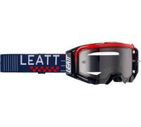 Leatt Velocity 5.5 Light Lunettes de motocross, Rouge/Bleu, Taille unique