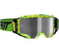 Leatt Velocity 5.5 Lunettes de motocross, vert-jaune pour homme