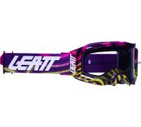 Leatt Velocity 5.5 Zebra Lunettes de motocross, pourpre pour homme